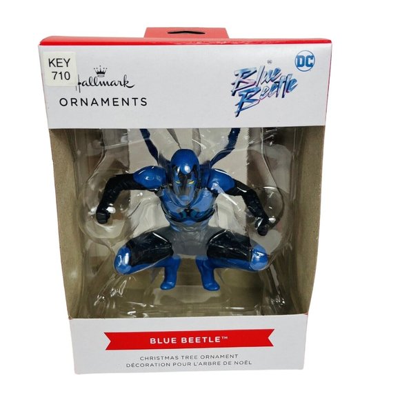 Blue Beetle DC Comics Christmas Tree Holiday Ornament Gift Hallmark Collectable - Picture 1 of 7